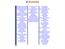 Tablet Screenshot of amontreal.ca