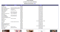Desktop Screenshot of escorte.amontreal.ca